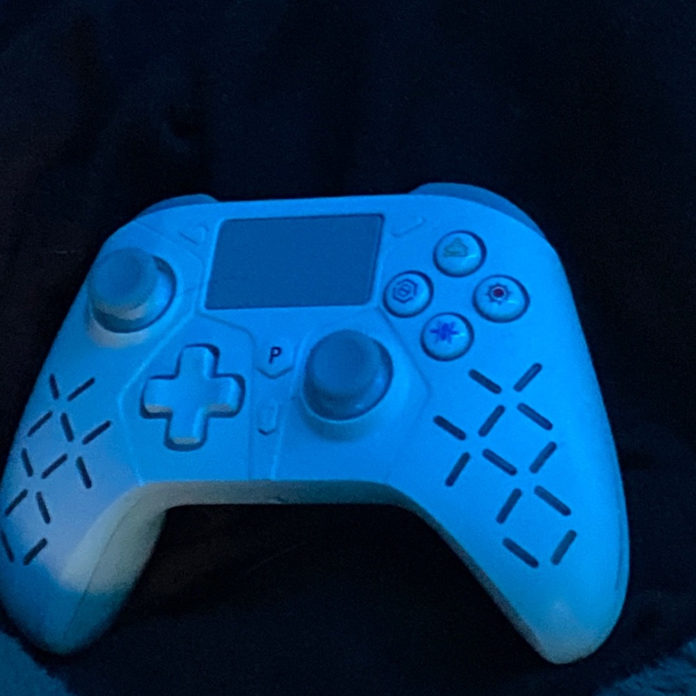 Wireless Blue Gaming Controller